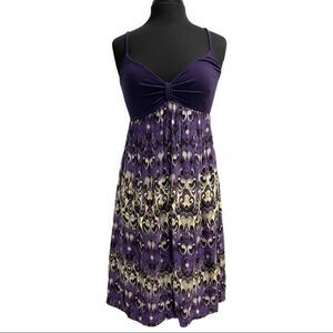 𝅺margarita Empire Waist Midi Dress Sz S